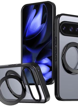 Чехол tpu+pc aura fold для google pixel 9 / 9 pro / 10 / 10 pro black