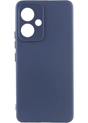 Чехол silicone cover lakshmi full camera (aa) для xiaomi redmi 13 4g / poco m6 4g синий / midnight blue