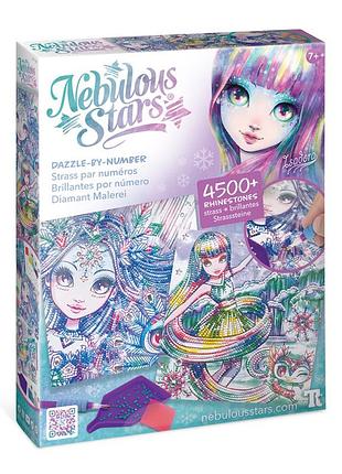 Набор для творчества с алмазной мозаикой морозное сияние nebulous stars 11126 с аппликатором-ручкой