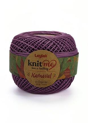 Пряжа karnaval/карнавал, лаванда 04286, knit me