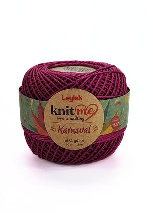 Пряжа karnaval/карнавал, пион 00030, knit me