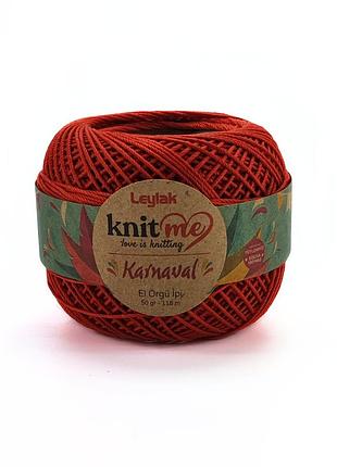 Пряжа karnaval/карнавал, іржа 02236, knit me