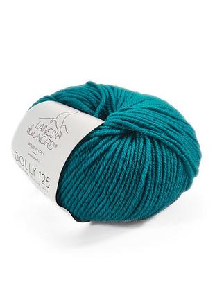 Пряжа dolly 125/доллі 125, морська хвиля 224, laines du nord