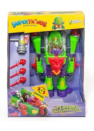 Игровой набор супербот трансформер скорость superthings pstsp116in100