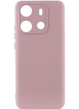 Чехол silicone cover lakshmi full camera (a) для tecno spark go 2023 розовый / pink sand