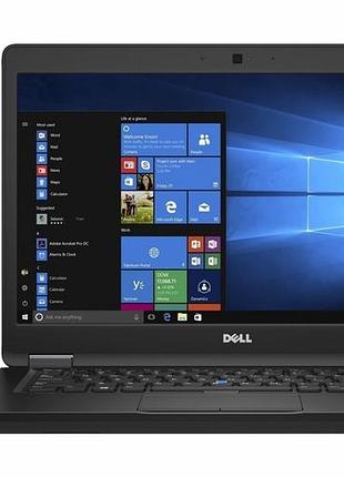 Ультрабук dell latitude 5480 / 14" (1366x768) tn / intel core i5-7200u (2 (4) ядра по 2.5 - 3.1 ghz) / 8 gb ddr4 / 240 gb ssd /