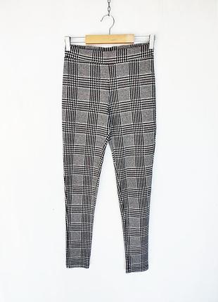 Женские леггинсы лосины в клетку my wear