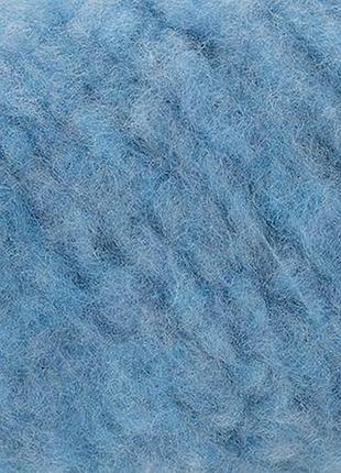 Пряжа piuma cashmere/пиума кашемир, голубой 2, laines du nord
