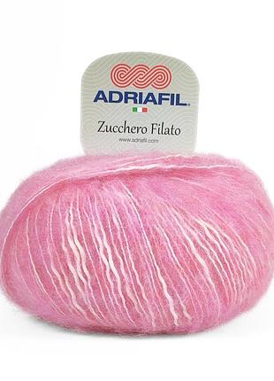 Пряжа zucchero filato/зукеро філато, блідо-рожевий 21, adriafil