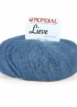 Пряжа lieve/лив, светло-синий 75, mondial