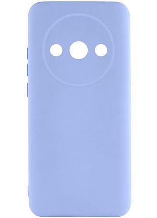 Чохол tpu getman liquid silk full camera для xiaomi redmi a3 бузковий / light purple