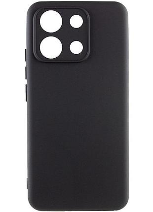 Чохол tpu getman liquid silk full camera для xiaomi redmi note 13 4g чорний / black
