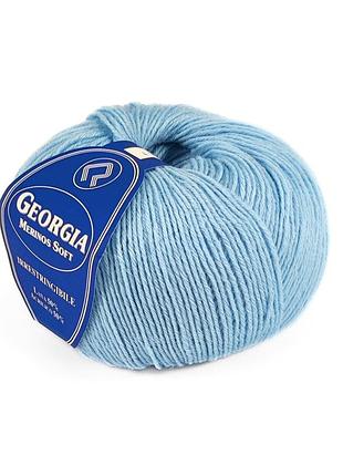 Пряжа georgia/джорджия, голубой 415, campolmi