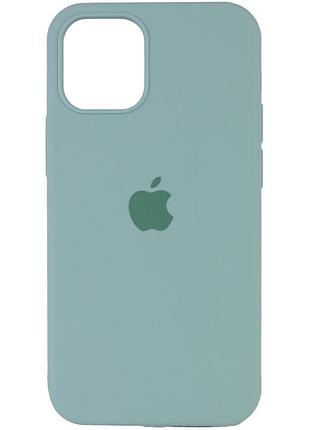 Чохол silicone case full protective (aa) для apple iphone 13 (6.1") бірюзовий / turquoise