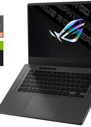 Игровой ультрабук б-класс asus rog zephyrus g15 ga503qs / 15.6" (2560x1440) ips / amd ryzen 9 5900hs (8 (16) ядер по 3.0 - 4.6
