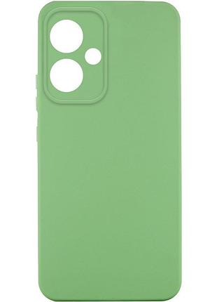 Чехол silicone cover lakshmi full camera (aa) для xiaomi redmi 13 4g / poco m6 4g зеленый / pistachio