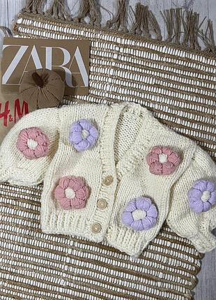 Вязана кофта, кардиган