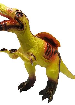 Динозавр интерактивный со звуком зеленый жовтий