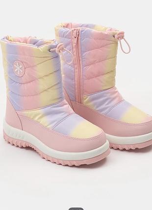 Дівочі чоботи для снігу