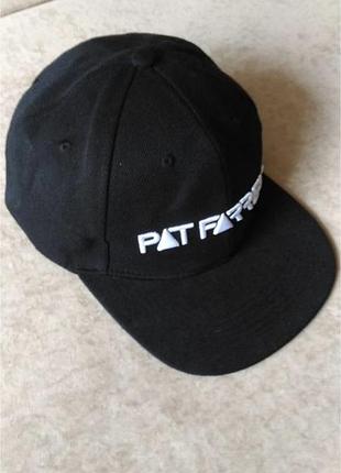 Снепбек бейсболка кепка pat farrel унісекс колір чорний розмір 56-60см