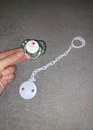 Держатель + пустышка lovi силиканая анатомическая