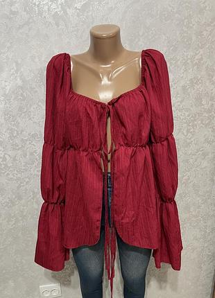 Блуза накидка