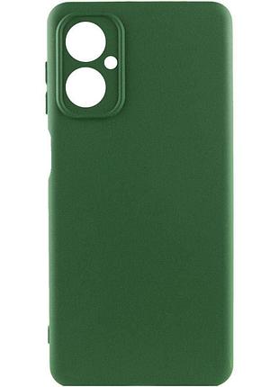 Чехол silicone cover lakshmi full camera (a) для tecno spark 9 pro (kh7n) зеленый / dark green