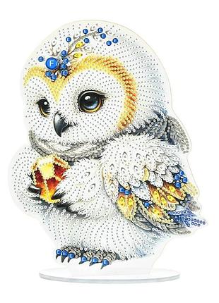 Набор для творчества алмазная мозаика "маленький мудрец" yklz15282 на подставке 25х25 см