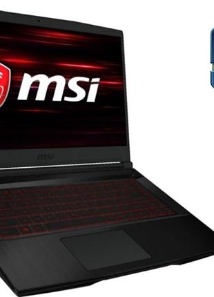 Игровой ноутбук msi gf63 thin 9sc / 15.6" (1920x1080) ips / intel core i5-9300h (4 (8) ядра по 2.4 - 4.1 ghz) / 8 gb ddr4 / 512 gb