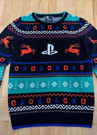 Кофтинка в стилі новорічний плейстейшен на 7-8 років