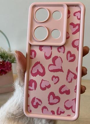 Чохол для xiaomi redmi note 14s силіконовий з малюнком tpu pictures case білий метелик