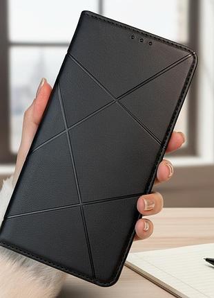 Чехол книжка для xiaomi redmi a5 (173 мм) с магнитом и карманами для карт и купюр