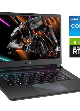 Игровой ноутбук б-класс gigabyte aorus 15 x5lf / 15.6" (1920x1080) ips / intel core i5-13500h (12 (16) ядер по 3.5 - 4.7 ghz) / 16