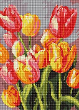 Алмазная мозаика "весенний букет" ©art_selena_ua amo7983, 40х50 см