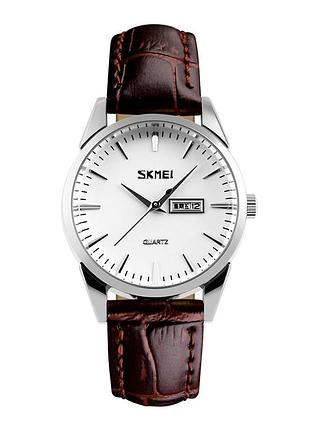 Наручные часы skmei 9073siwt-s silver-white lady sale