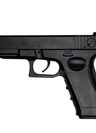 Детский игрушечный пистолет на пульках c7p черный