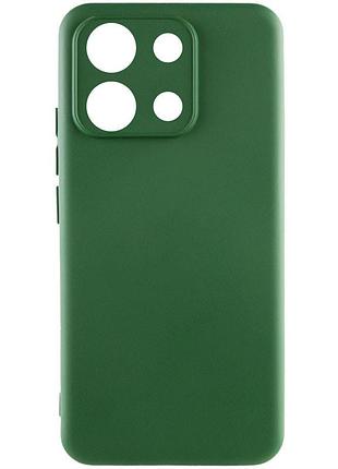Чохол silicone cover lakshmi full camera (aa) для xiaomi redmi note 14s зелений / dark green