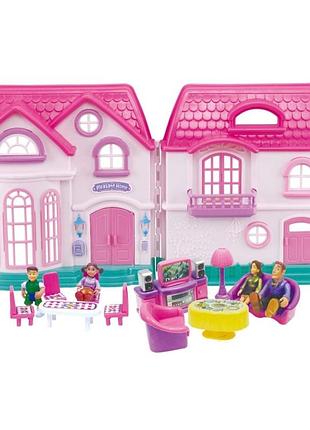 Домик для кукол большой двойной