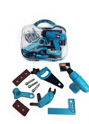 Детский игровой набор инструментов /2 в чемодане 6601-2