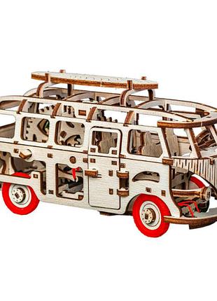 Дерев'яний конструктор "dream van" time for machine зелений червоний