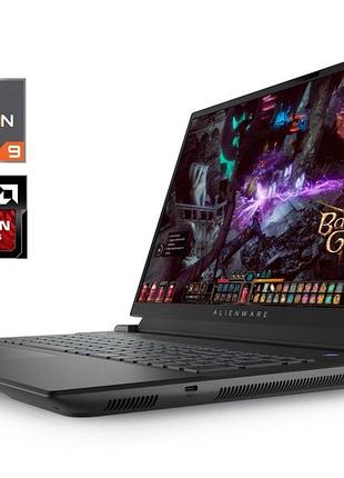 Ігровий ноутбук б-клас dell alienware m18 / 18" (1920x1200) ips / amd ryzen 9 7945hx (16 (32) ядер по 2.5 - 5.4 ghz) / 32 gb ddr5