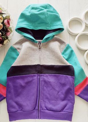 5,6 лет, рост 116 тепла кофта на молнии флис артикул: 25312 бренд: next (некст)