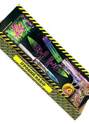 Сувенірний ігровий набір big box "orochi" дерево