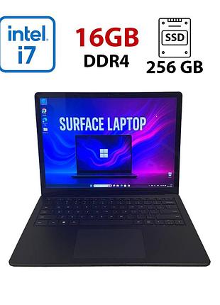 Ультрабук microsoft surface laptop 4 2021 / 13.5" (2256x1504) ips touch / intel core i7-1185g7 (4 (8) ядра по 3.0 - 4.8 ghz) / 16