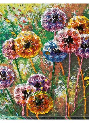 Набор-миди для вышивки бисером "разноцветные шары" 20х20 см