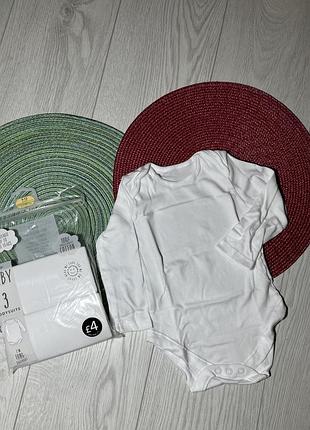 Боді на довгий рукав 74/80 зріст