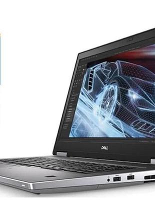 Мобільна робоча станція б-клас dell precision 7740 / 17.3" (1920x1080) ips / intel core i7-9850h (6 (12) ядра по 2.6 - 4.6 ghz) /