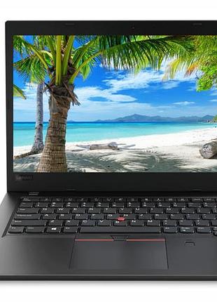 Ультрабук б-класс lenovo thinkpad l480 / 14" (1366x768) tn / intel core i5-8250u (4 (8) ядра по 1.6 - 3.4 ghz) / 8 gb ddr4 / 240