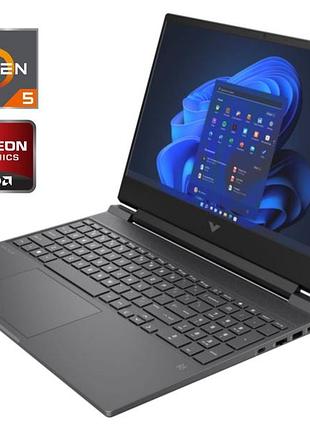 Игровой ноутбук б-класс hp victus gaming 15-fb0003nr / 15.6" (1920x1080) ips / amd ryzen 5 5600h (6 (12) ядра по 3.3 - 4.2 ghz) /