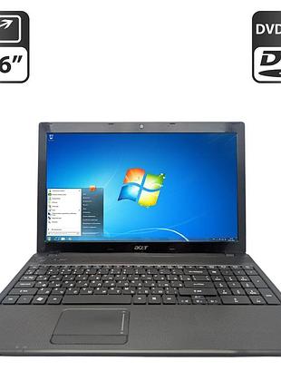 Ноутбук acer aspire 5742 / 15.6" (1366x768) tn / intel core i3-370m (2 (4) ядра по 2.4 - 2.5 ghz) / 6 gb ddr3 / 500 gb hdd / intel